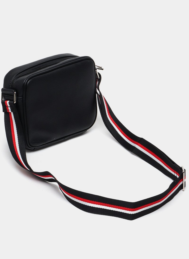 Tommy Hilfiger Plus Tommy Hilfiger Crossbody Messenger Mens Bag Black  - Image 4
