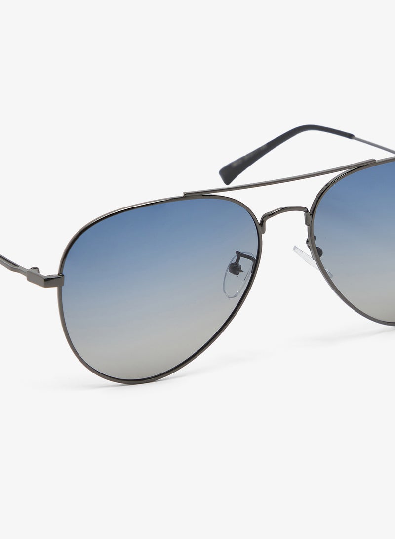 Robert Wood Polarized Lens Aviator Sunglasses - Image 3