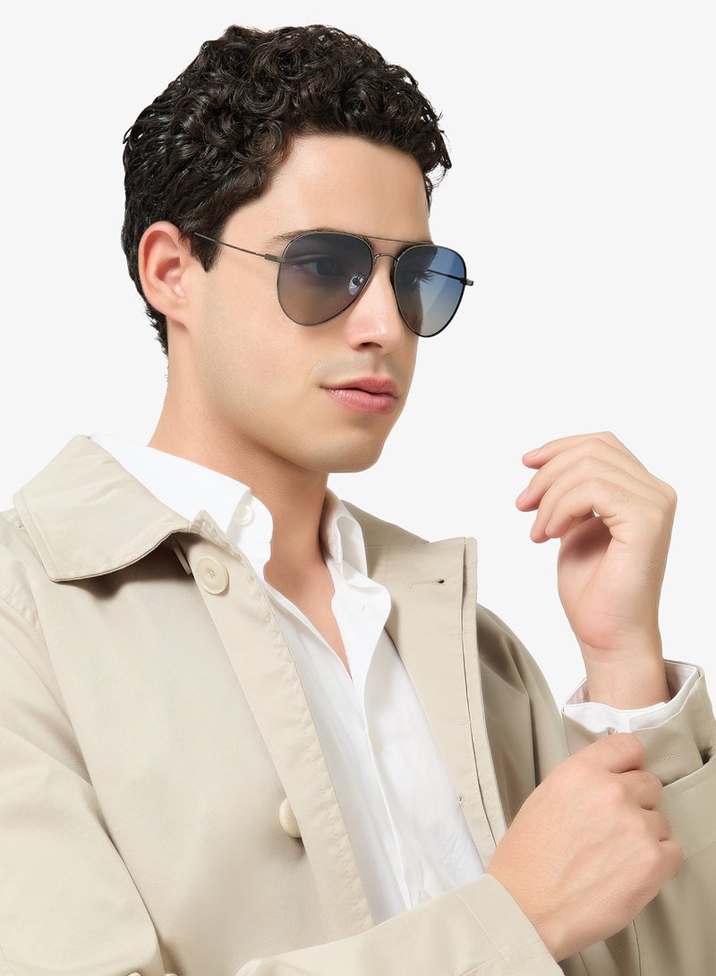 Robert Wood Polarized Lens Aviator Sunglasses - Image 5