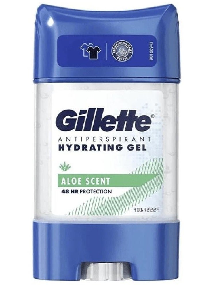 Gillette Gillette Moisturizing Antiperspirant Gel with Aloe Vera Scent 70ml - Image 1