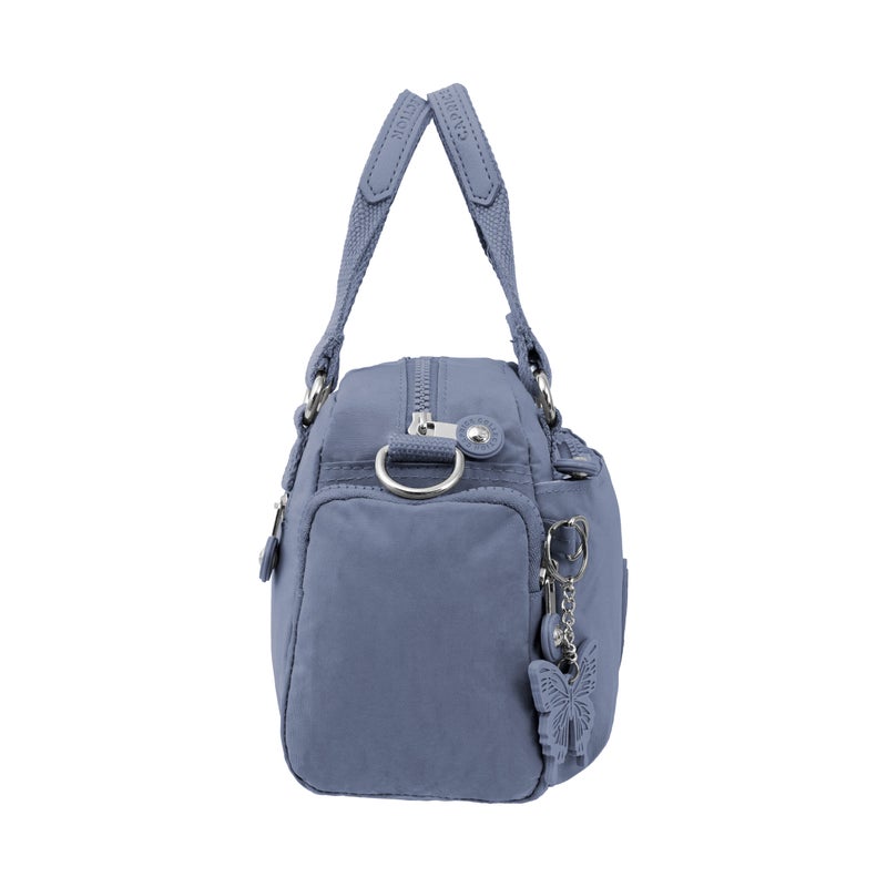 CAPRICE COLLECTION Unisex Mini Crossbody Bag – Blue, Water-Resistant Nylon, Lightweight, 3.5L - Image 4