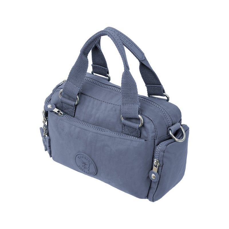 CAPRICE COLLECTION Unisex Mini Crossbody Bag – Blue, Water-Resistant Nylon, Lightweight, 3.5L - Image 5