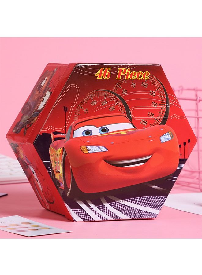 46-Piece Cartoon Pattern Kids Art Supplies Painting Set - Image 2