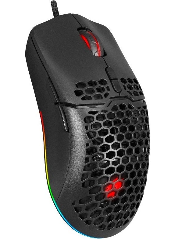 GameBooster M700 Air-Force 10000DPI RGB Ultra Light Professional Gaming Mouse  - Image 1