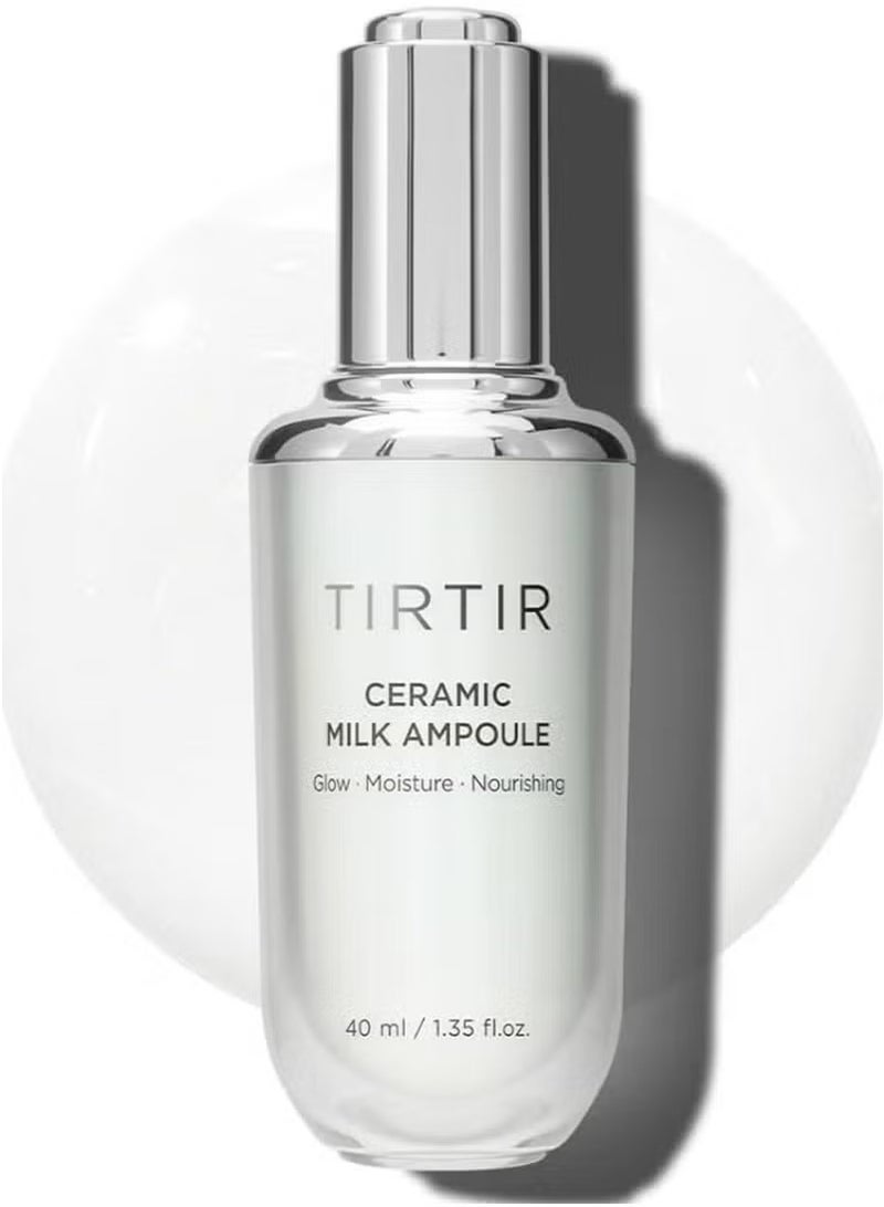Tirtir Ceramic Milk Ampoule – Hydrating and Soothing Serum with Ceramides – 40ml - Image 1