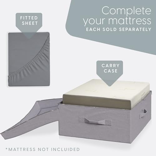 Milliard Carry Case for the Tri Folding Mattress Space Saver Single Size (75" x 25" x 4") (Mattress NOT Included) - Image 5