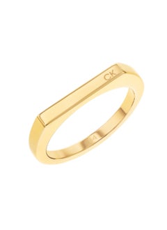 CALVIN KLEIN CALVIN KLEIN JEWELRY FACETED BAR FAMILY WOMENS RING - 35000188B 