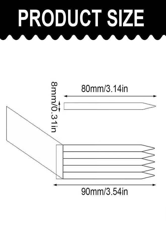 200 Pieces Perfume Tester Strips, Disposable Odor Tester Strip, Scent Test Strips Sample Paper for Perfume, Cologne, Essential Oils, Spice - Image 2