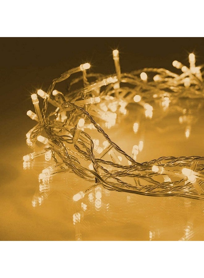 fizzytech Plastic Led Bulbs String Led Lights for Home Decoration for Diwali Flameless & Smokeless Led Lights, Lights of Home Decoration (10 Meter 100 LED Warm White) - Image 5