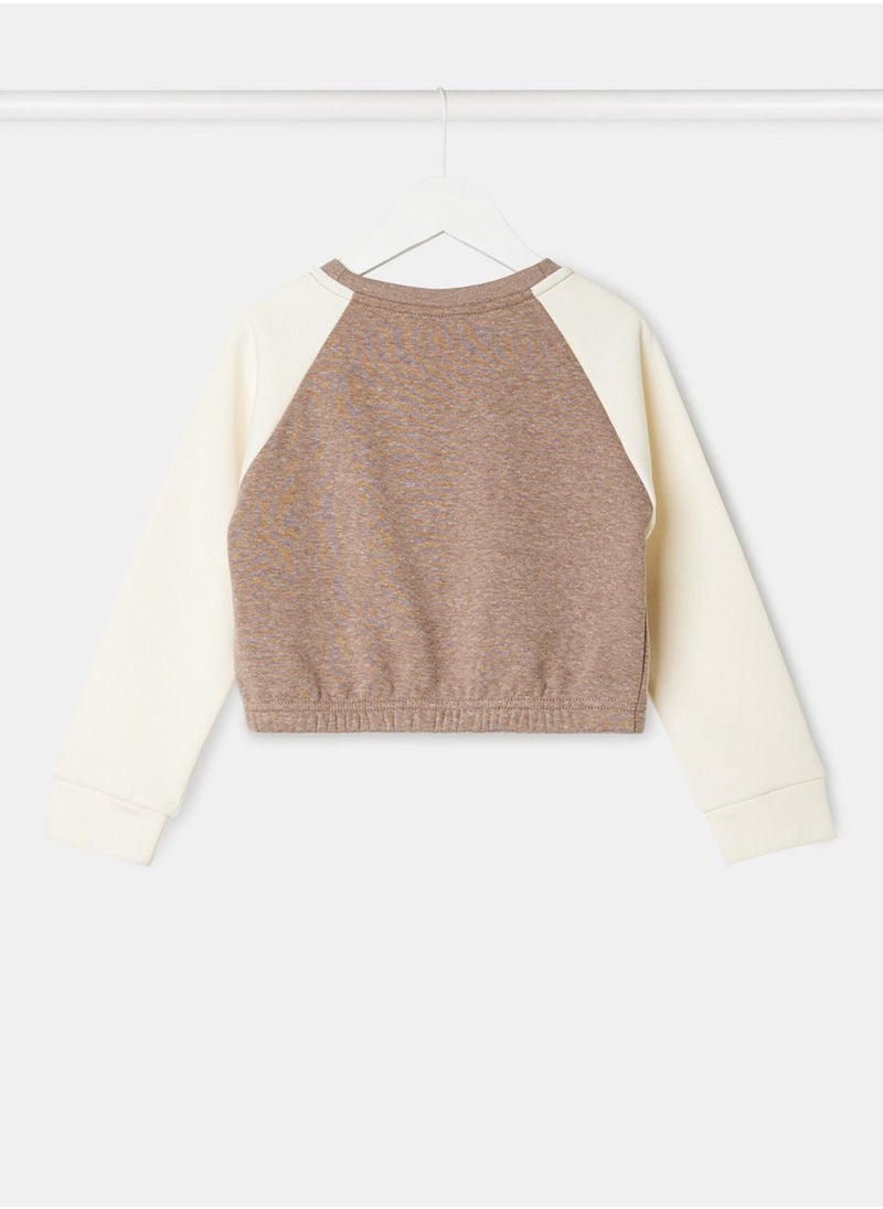 ONLY - Girls Basic Long Sleeve Sweatshirt - Image 1