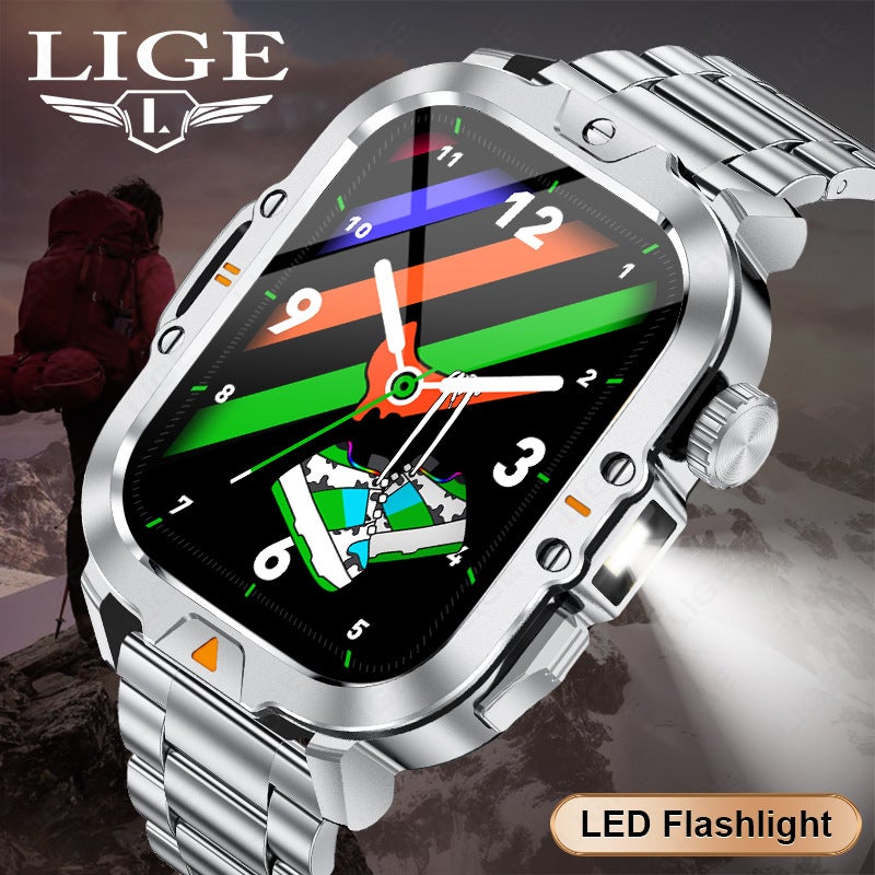Lige/ Special For New V17 Smart Watch Bluetooth Call Waterproof Heart Rate Sports Pecter Men'S Watch - Image 2