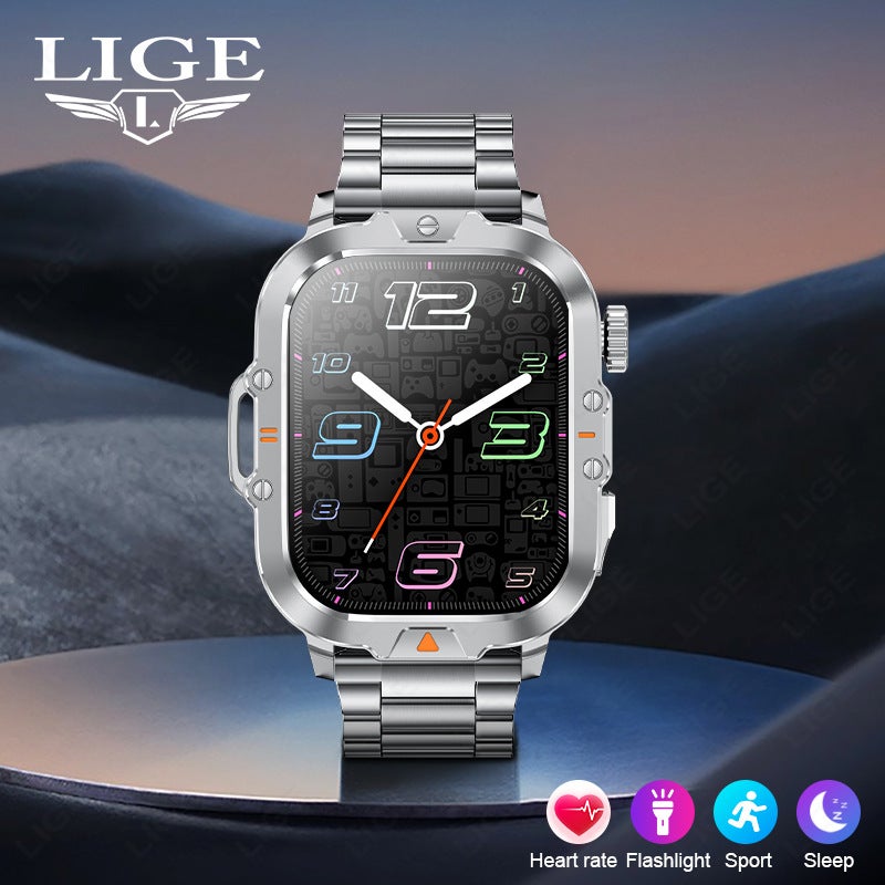 Lige/ Special For New V17 Smart Watch Bluetooth Call Waterproof Heart Rate Sports Pecter Men'S Watch - Image 4