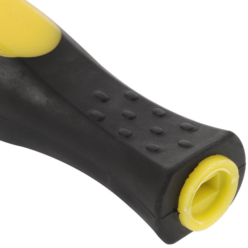 4Pcs Ergonomic Anti Slip File Handles 8 Inch Black Yellow Set For Rasp And File Tools Replacement - Image 4