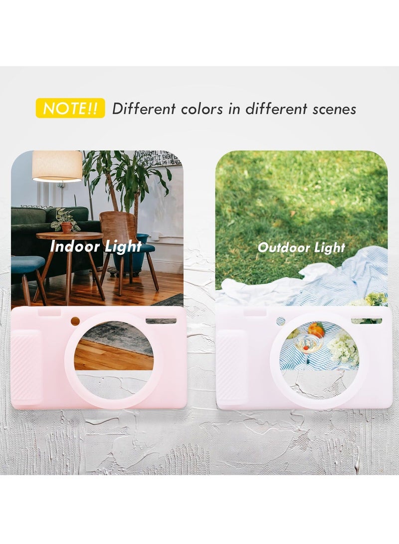 XiuWoo Soft Silicone Protective Case for Sony ZV-1F, ZV-1M2, ZV-1 Mark II Vlog Camera, Lightweight ZV1F Case, Durable Cover Camera Protection - Image 4