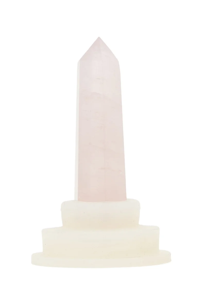 Prickly Pear Rose Quartz Individual Interchangeable Crystal Point