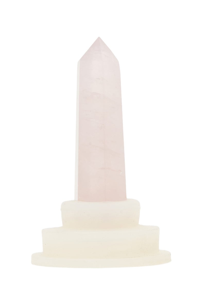 Prickly Pear Rose Quartz Individual Interchangeable Crystal Point  - Image 4