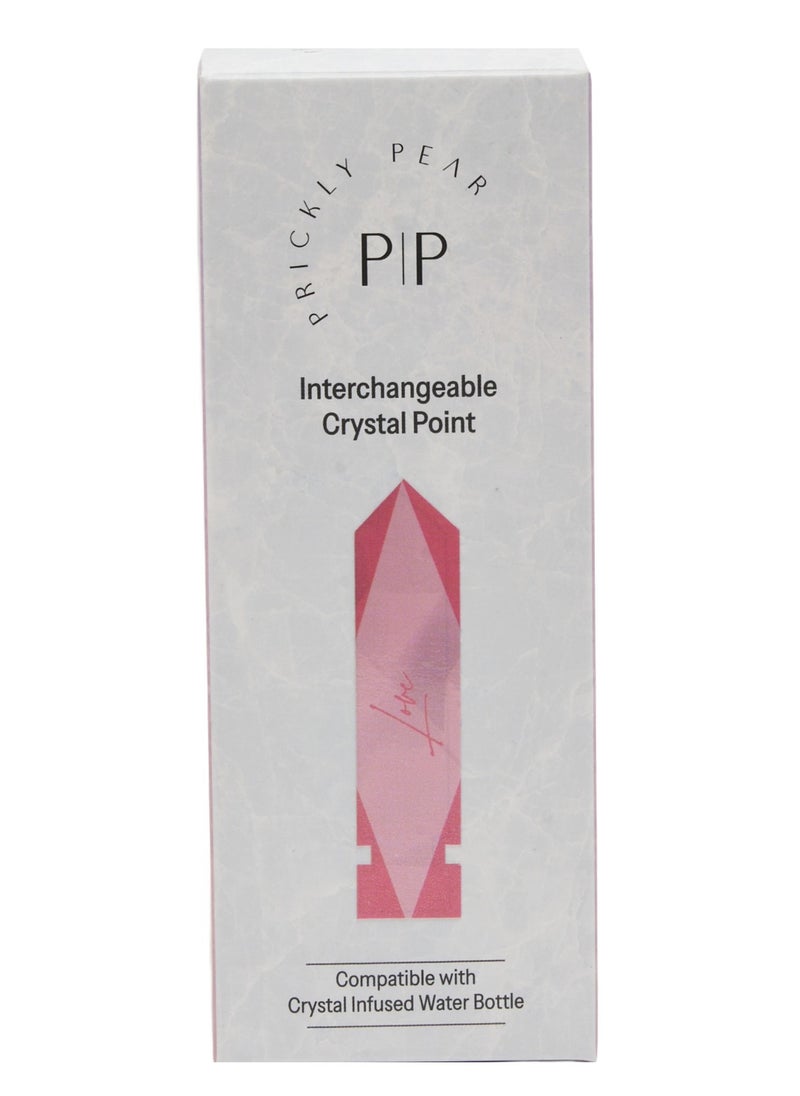 Prickly Pear Rose Quartz Individual Interchangeable Crystal Point  - Image 5