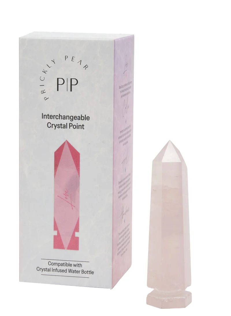 Prickly Pear Rose Quartz Individual Interchangeable Crystal Point