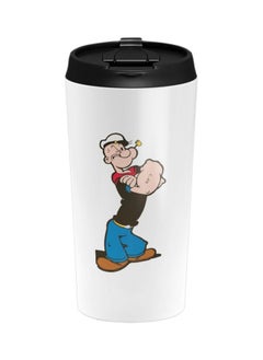 LIT Popeye Printed Stainless Steel Tumbler With Lid  - Image 1
