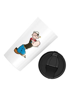 LIT Popeye Printed Stainless Steel Tumbler With Lid  - Image 3
