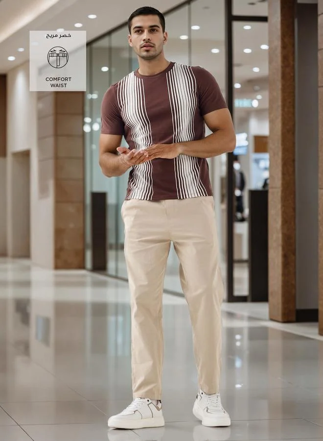 Splash FAV Relaxed Fit Trousers with Flexi Comfort Waistband and Pockets