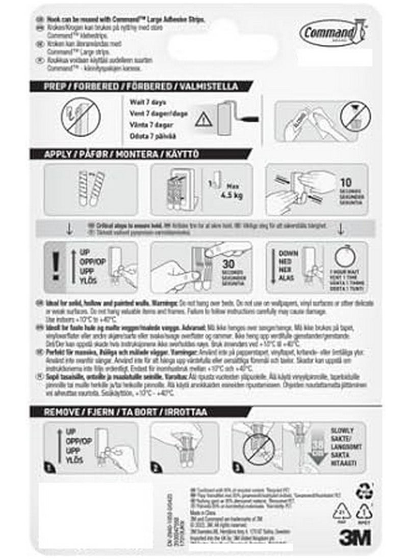 Command Hooks For Heavy Weight Upto 4.5 Kg X-Large  - Image 3
