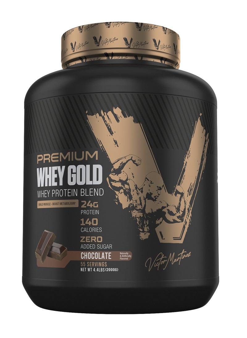 Victor Martinez - VICTOR MARTINEZ PREMIUM WHEY GOLD  CHOCOLATE 2 kg - Image 1