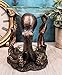 Ebros Gift Ebros Gift Ebros Nautical Ocean Marine Octopus Head and Arms Tentacles Oil Warmer Or Wax Tart Burner Aroma Scent  - Image 2