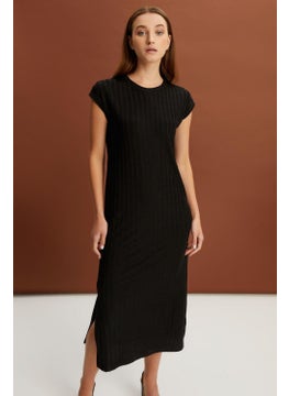 Alexander Gardi Special Cut Slit Long Dress (B22-46500)  - Image 3