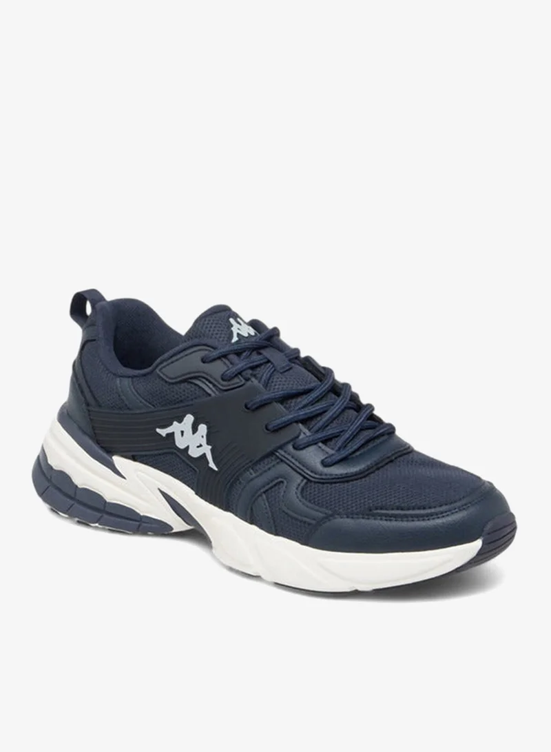 Kappa Men's Logo Detail Sports Shoes with Lace-Up Closure