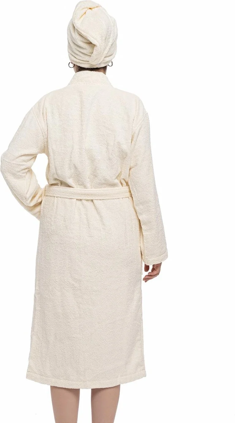 Soley | Talya | Extra Soft Cotton Hair Towel - Bone