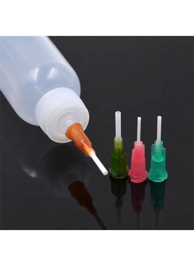 XMASIR - Xmasir Jagua Henna Applicator Bottles Kit for Tattoo Body Paint,Multi Purpose Precision Applicator Set 4 Pcs 1 Oz. Henna Bottle with 4 Pcs Caps 16 Pcs Needle Tips Sizes - Image 1