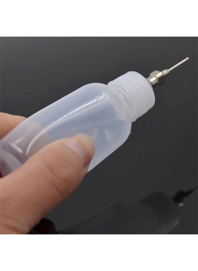 XMASIR - Xmasir Jagua Henna Applicator Bottles Kit for Tattoo Body Paint,Multi Purpose Precision Applicator Set 4 Pcs 1 Oz. Henna Bottle with 4 Pcs Caps 16 Pcs Needle Tips Sizes - Image 1