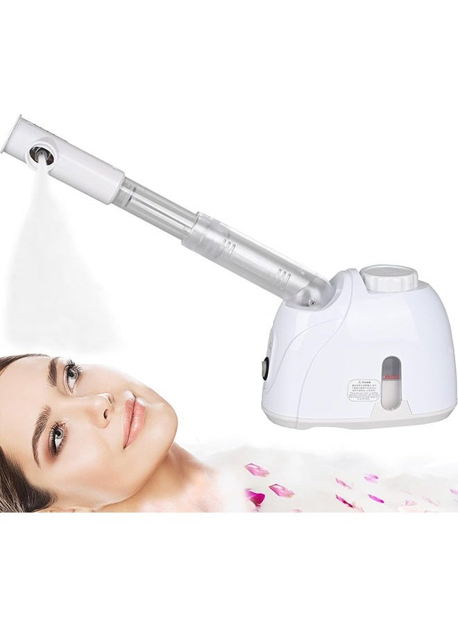 Arabest Face Steamer with 360° Rotatable Sprayer,Hot Mist Humidifier Steamer,Portable Facial Steamer for Personal Care,Use at Home or Salon  - Image 1