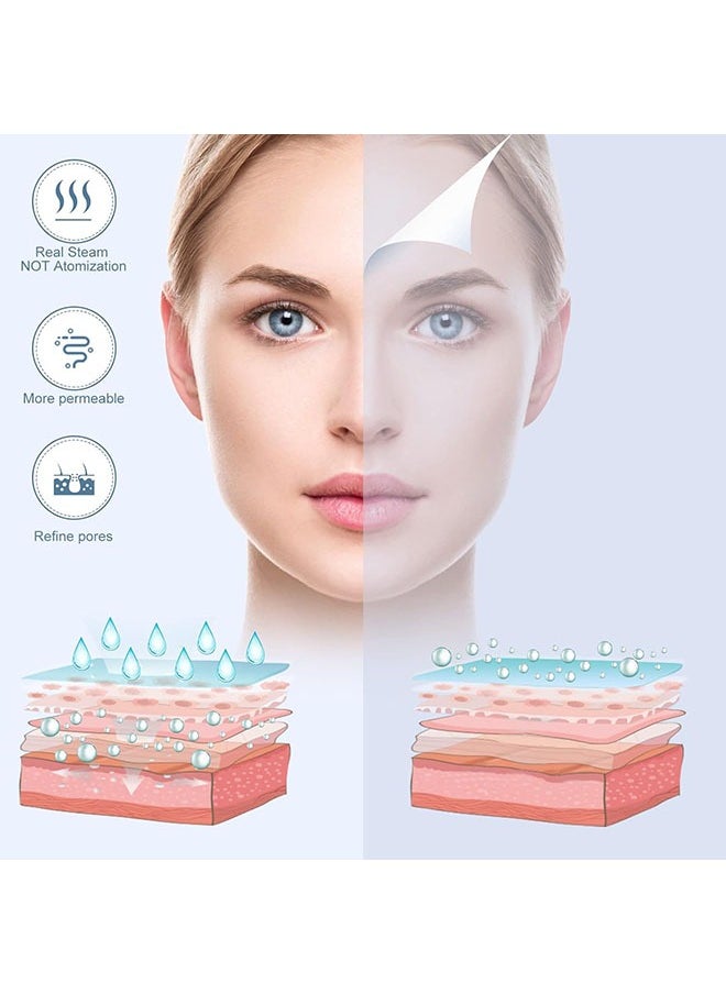 Arabest Face Steamer with 360° Rotatable Sprayer,Hot Mist Humidifier Steamer,Portable Facial Steamer for Personal Care,Use at Home or Salon  - Image 4