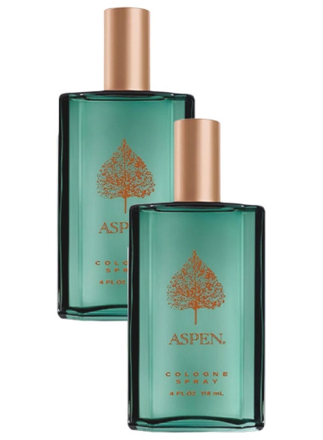 أسبن 2 قطع عطر بخاخ أسبن 118 مل - Image 1