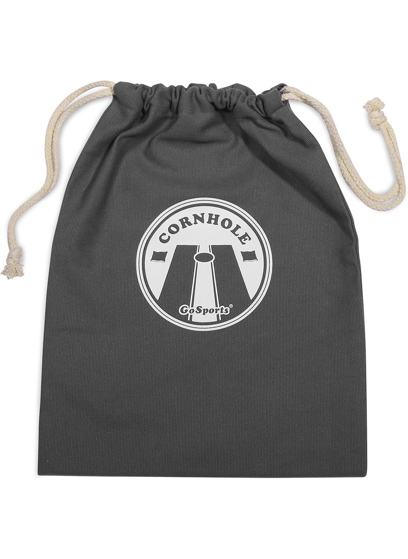 GoSports GoSports Cornhole Bean Bag Tote Carry Case  Fits 8 Bean Bags  Gray Navy or Natural  - Image 5