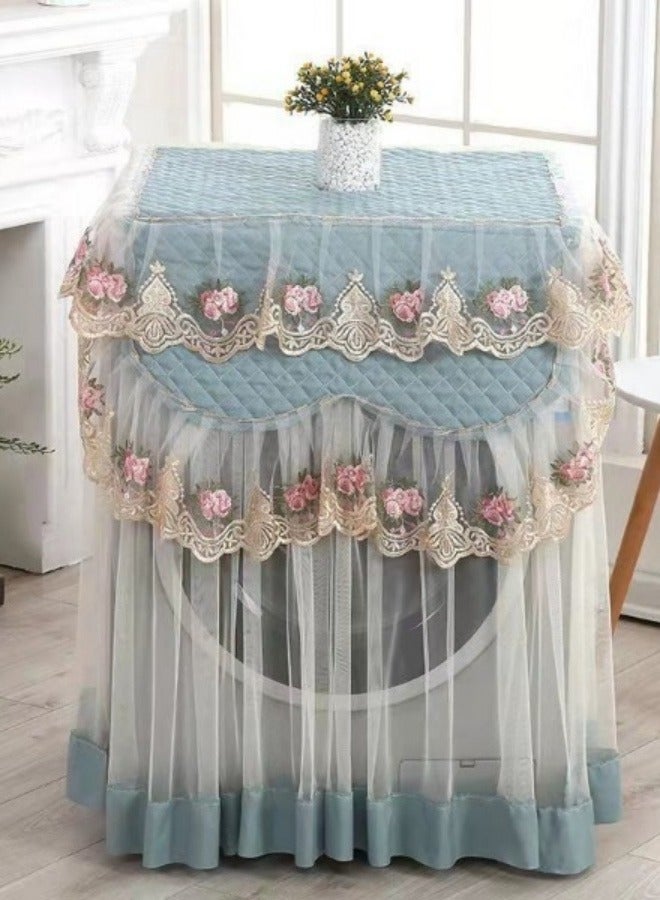 EBMINI New Lace Universal Washing Machine Dust Cover 