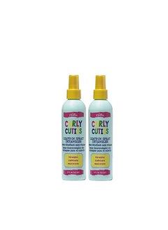 Silk Elements Curly Cuties Leave In Hair Spray Detangler (2 Pack) 