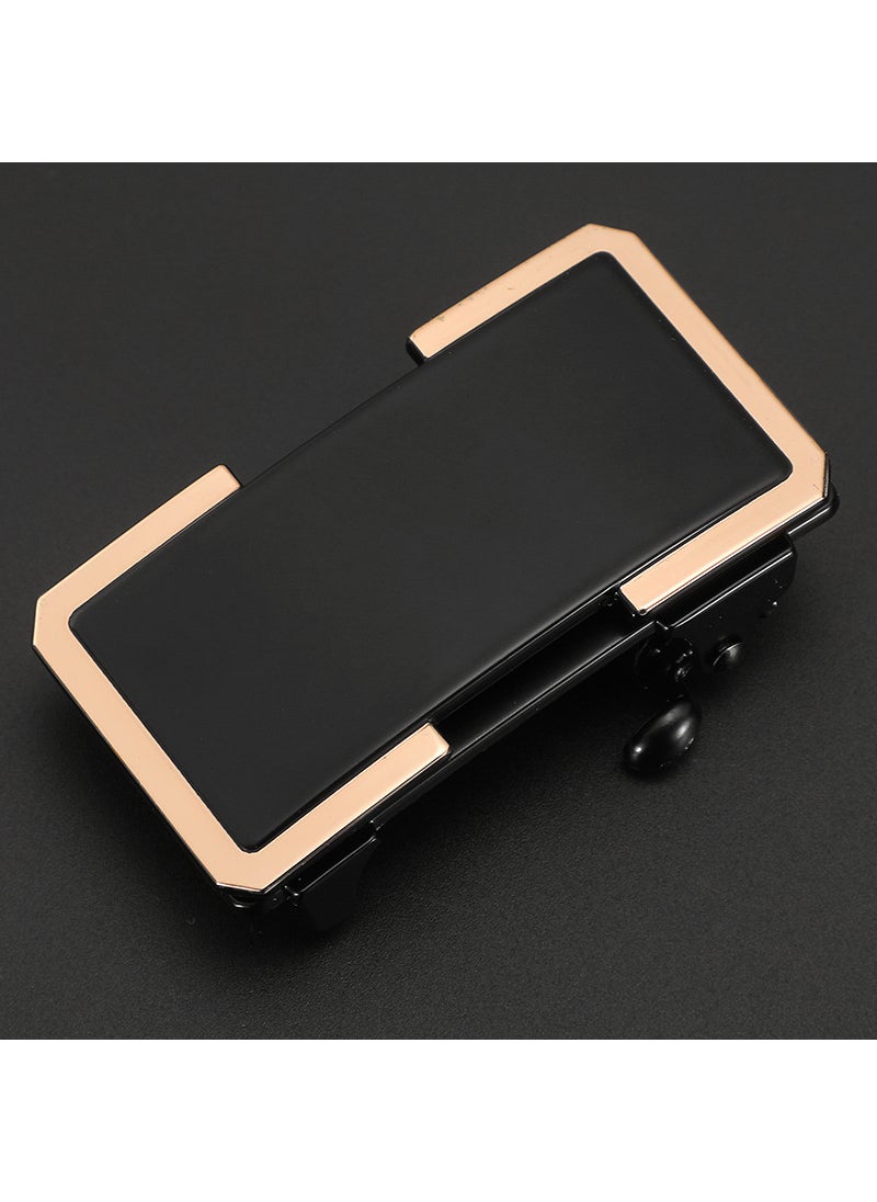 Generic No-Tooth Slotless 3.3cm Mens Belt Buckle Style ten [Phnom Penh]] 