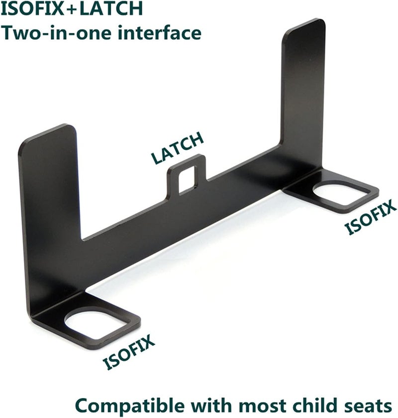 EVER Universal Child Seat Restraint Anchor Mounting Kit for ISOFIX Connector Latch Interface Bracket Universal for Cars - Image 3