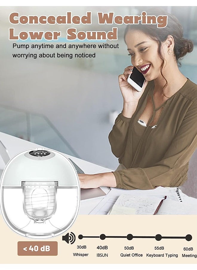 S32 Wearable Hands Free Electric Portable Breast Pump With 4 Mode And 9 Levels, LCD Display, 24MM Size - pzsku/Z7EED297EB698A6128F2DZ/45/_/1727251163/809c97b3-3433-46d8-8403-e02a03e1ed56