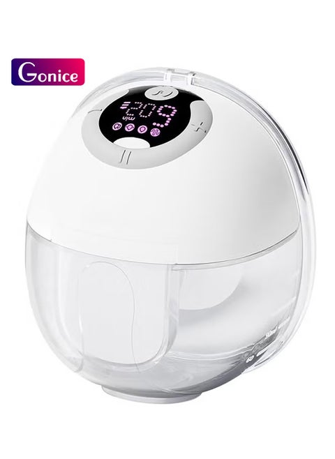 S32 Wearable Hands Free Electric Portable Breast Pump With 4 Mode And 9 Levels, LCD Display, 24MM Size