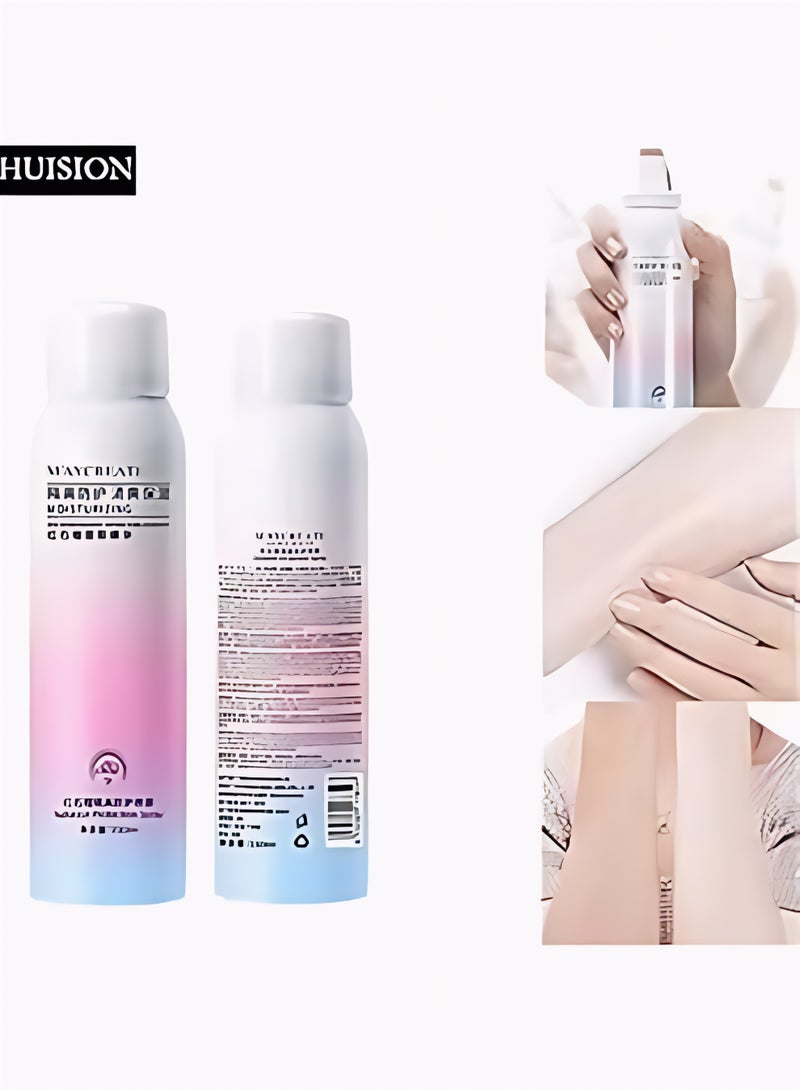 maycreate Instant Body Brightening Spray with Deep Moisturization and Light Sun Protection – 150g, Suitable for All Skin Types - Image 3