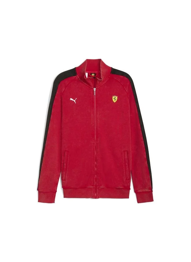 Puma Rosso Corsa Scuderia Ferrari T7 Jacket Men for Men | Best Price UAE