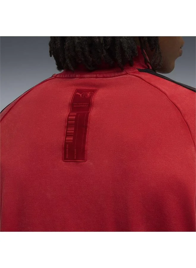 Puma Rosso Corsa Scuderia Ferrari T7 Jacket Men for Men | Best Price UAE