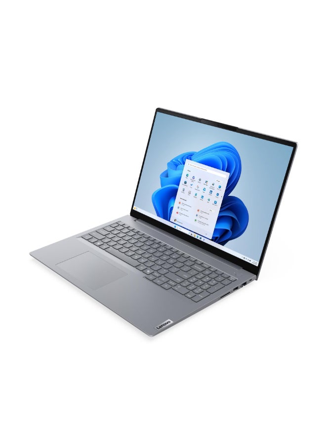 لينوفو لابتوب ثينك بوك 16 G8 IAL، شاشة 16" WUXGA IPS، معالج إنتل كور ألترا 7 255H، 16GB ذاكرة DDR5، 512GB SSD، رسومات إنتل آرك، حاسوب مدعوم بالذكاء الاصطناعي، لوحة مفاتيح إنجليزية مضاءة، كاميرا FHD، أركتك - Image 3
