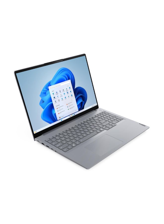 لينوفو لابتوب ثينك بوك 16 G8 IAL، شاشة 16" WUXGA IPS، معالج إنتل كور ألترا 7 255H، 16GB ذاكرة DDR5، 512GB SSD، رسومات إنتل آرك، حاسوب مدعوم بالذكاء الاصطناعي، لوحة مفاتيح إنجليزية مضاءة، كاميرا FHD، أركتك - Image 2