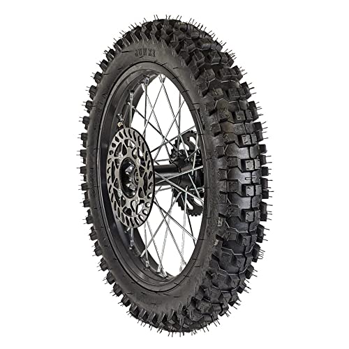 RedCap 16" Rear Wheel tire Assembly Includes Brake Rotor and 428 Sprocket For Dirt Pit Bike 90/100-16 125cc 140cc 150cc Apollo RXF 150 SSR XR CRF TaoTao (16 Inch) - Image 5