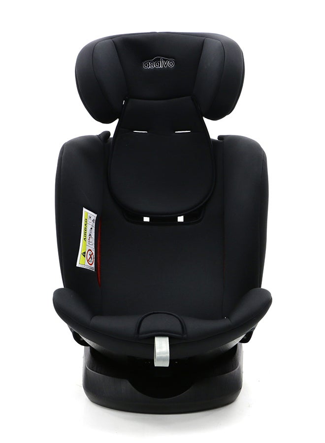 asalvo Tutto Fix All In 1 Car Seat 360 Isofix G, 0+/1/2/3 - Black - Image 5